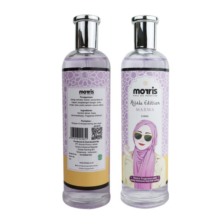 Morris Parfum Cewek Hijab Version 110 ml – Marwa – PT. Aroma Prima Livindo