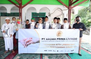 Face Shield Gratis dari PT Aroma Prima Livindo dalam Rangka Memerangi Penyebaran Virus Covid-19