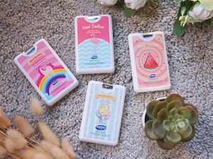 Stay Safe Bersama Sanitizer Lucu, wangi dan Muat di Kantong Saat Keluar Rumah