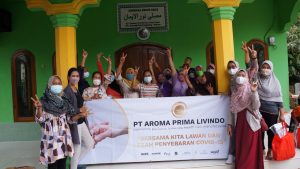 Kampung Peteuy di Desa Tobat, Balaraja, Kedatangan Paket Sembako dan Paket Pencegahan Covid-19